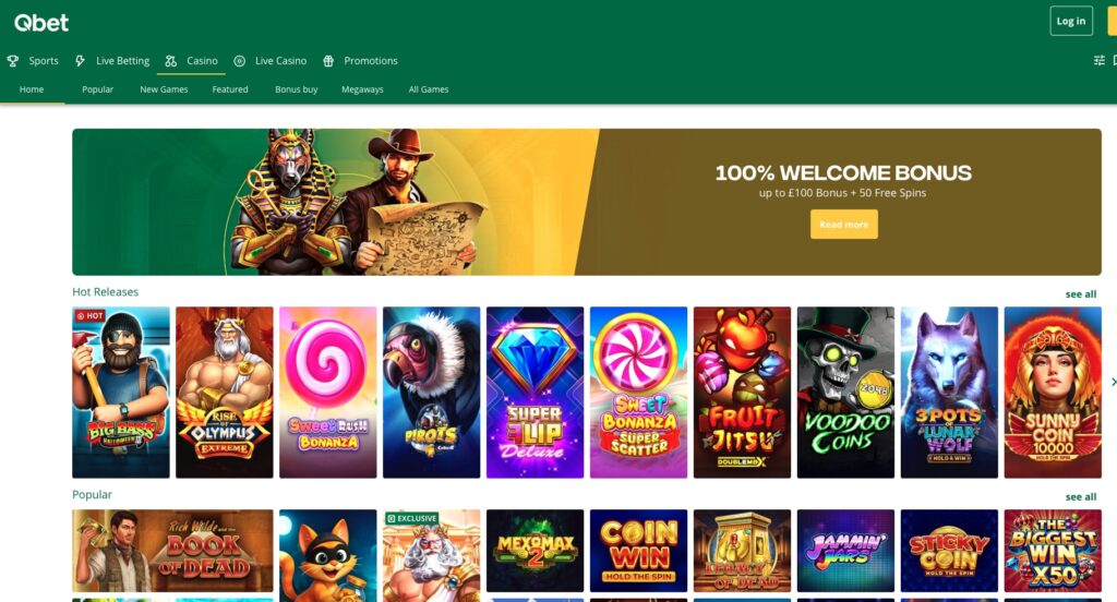 Best non UK gambling site - Qbet